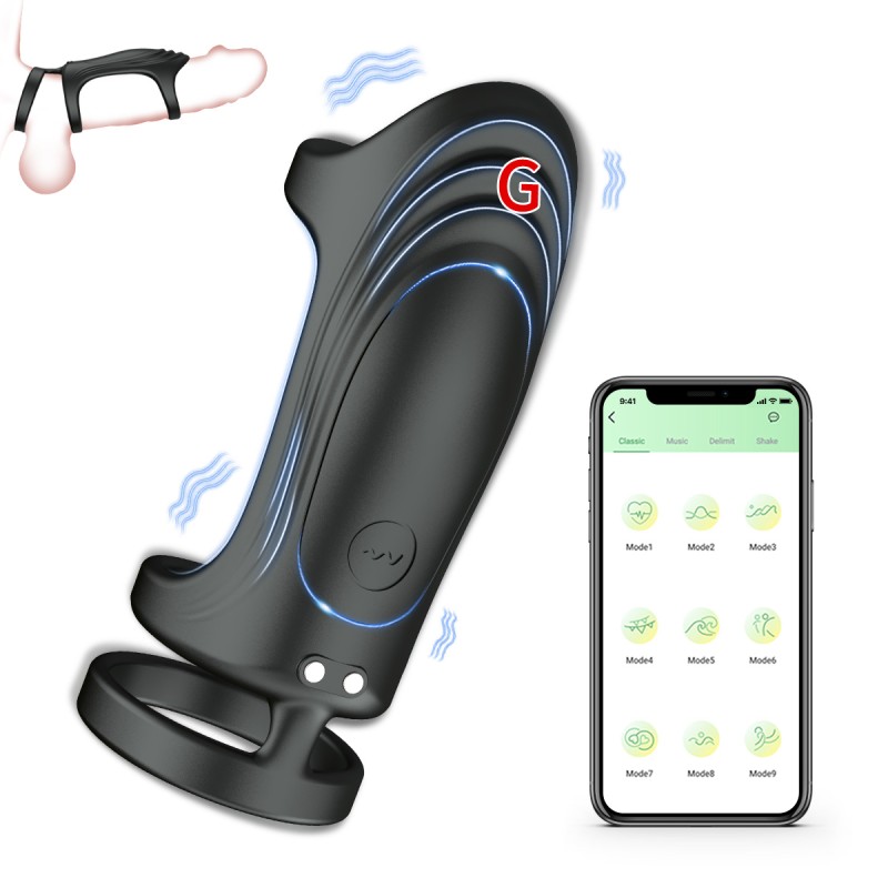 Razor Vibrating Cock Ring  