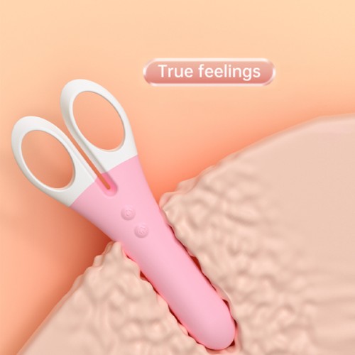 APP-controlled Vibrating Massage Stimulator-Scissors