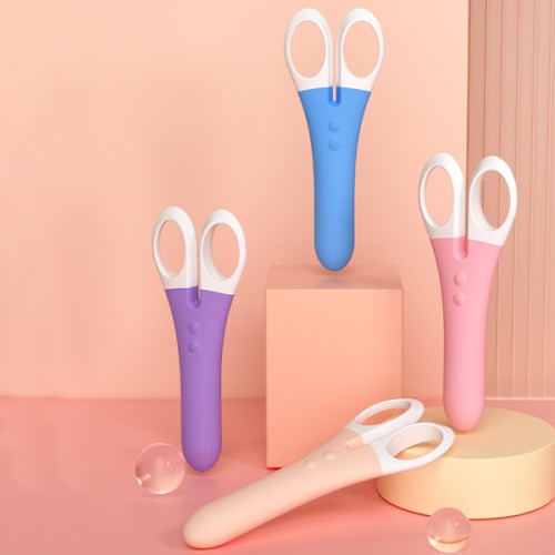 APP-controlled Vibrating Massage Stimulator-Scissors