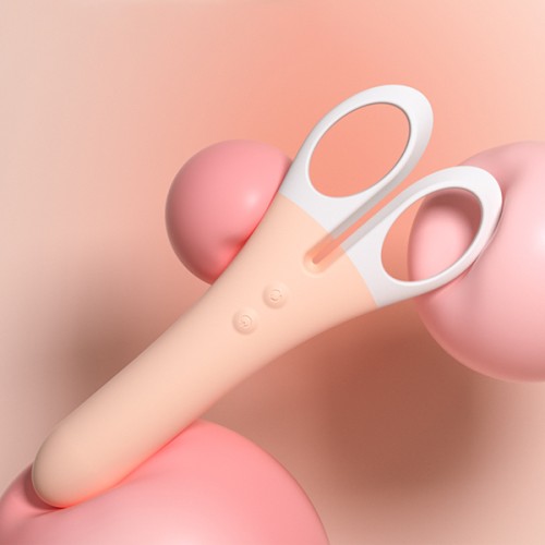 APP-controlled Vibrating Massage Stimulator-Scissors